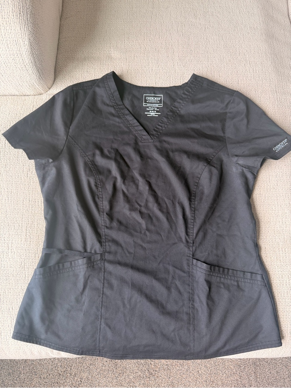 Cherokee WW Revolution Scrubs for Women V Neck 2 Pockets Modern Classic